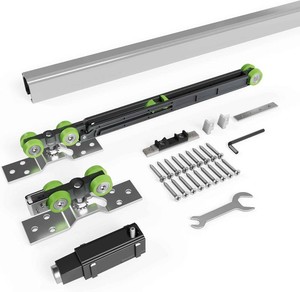 6FT72in Sliding Pocket Door Track Kit   Aluminum(No Door)