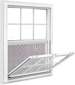 $229 36 x 36 Vinyl Single Hung Window, White