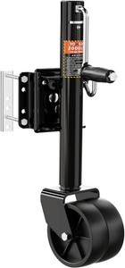YOMILINK 2000 lbs Trailer Jack with Dual Wheel, Heavy Duty Swivel Boat Jack