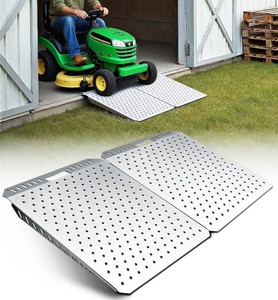 $150 29 x 48 Inch Heavy-Duty Shed Loading Ramp Kit, 2 Pack