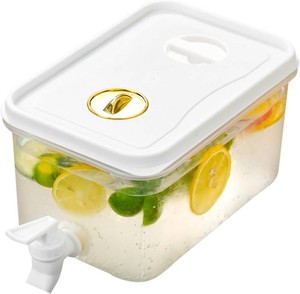 Small Fridge Drink Dispenser with Filter and Leak-proof Spigot, 0.5 Gallon