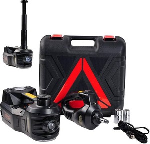 $123 ROGTZ Electric Car Jack Hydraulic Kit 5T Impact Wrench Tire Inflator Pump