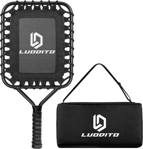 Baseball Racket for Fly Balls Fungo Racket for Baseball & Softball Training for Coaches and Parents, Fungo Bat Baseball Racket for Hitting Grounders and Pop Flies with Storage Bag