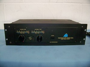 AB International Professional Series 9420a Vintage Heavy-Duty 2-Channel Pro Power Amplifier  Amp