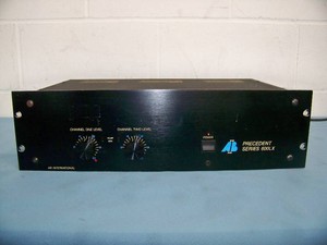 AB International Precendent Series 600LX Professional-Grade Two-Channel Audio Power Amplifier  Amp