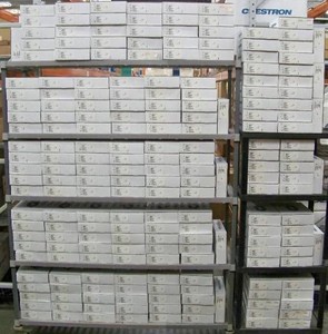 (HUGE LOT- 200) Crestron TSW-760-LB-B Add-On Room Availability Light Bar Accessory - NEW IN BOX