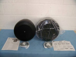 (1) JBL Control C67PT High-Output 2-Way Pendant Satellite Speaker and (1) JBL Control C60PST 8 High-Output Pendant Subwoofer