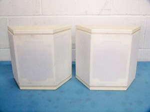 (PAIR) AES Radia Three Home Theater High-Fidelity Three-Way Architectural Loudspeakers  Speakers