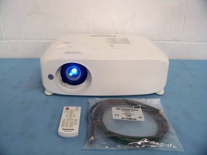 Panasonic PT-VW530 5,000 Lumen WXGA 3-LCD Projector with Remote Control and HDMI Cable