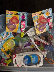 Nuby & Assorted Baby Pacifiers Mixed Lot