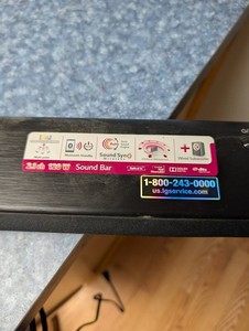 LG LAS350B 2.1-Channel 120W Sound Bar