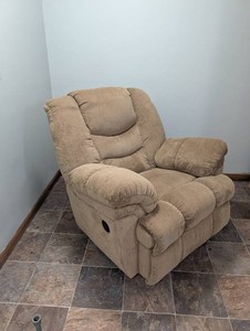 Upholstered Reclining Armchair