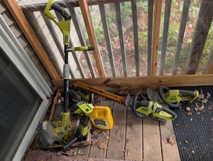 Ryobi ONE Cordless Tools & Outdoor Equipment Mixed Lot