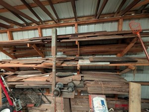 Mixed Lot Assorted Wood Lumber Boards & Trim