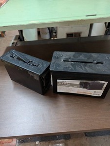 2-Pack .30 & .50 Caliber Ammo Storage Cans