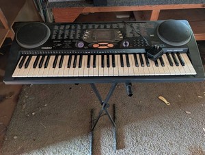 Vintage Casio CTK-541 Touch Response Keyboard With Stand