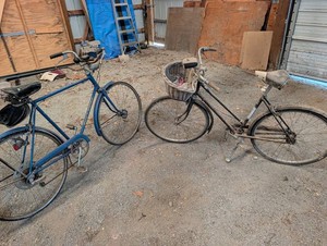 Vintage Schwinn Suburban & Huffy Bicycles (Lot of 2)