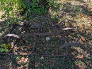Vintage Agricultural Field Cultivator