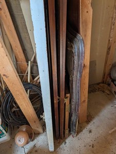 Mixed Lot Wood Doors, Panels & Carved Architectural Salvage