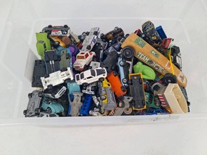 Mixed Lot Assorted Die-Cast Toy Vehicles