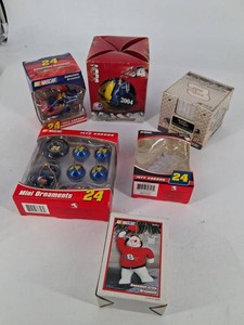 Vintage NASCAR Ornament Mixed Lot - Jeff Gordon, Dale Earnhardt Jr. & More (6 Pieces)