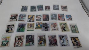 Vintage Football Trading Card Mixed Lot - Reggie White, Tim Brown & More (Lot of 28)