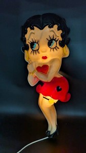 Vintage Betty Boop Wall Light 24in