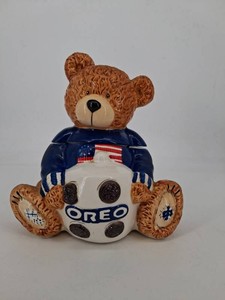 Vintage Oreo Bear Cookie Jar Sixth in Series