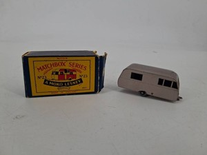 Vintage Matchbox Lesney No. 23 Bluebird Dauphine With Box