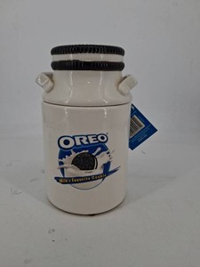 Oreo Ceramic Cookie Jar Houston Harvest Item 31342