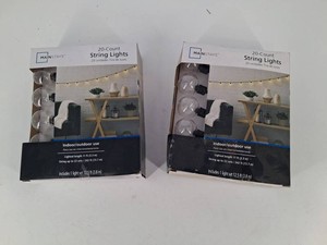 Mainstays 20-Count String Lights 11ft (Lot of 2)