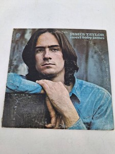 Vintage James Taylor Sweet Baby James LP WS 1843