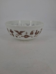 Vintage Pyrex Early American Mixing Bowl 10.5in