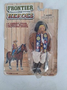 Vintage Frontier Heroes Buffalo Bill Action Figure No. 6100