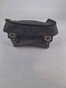 Vintage Leather Motorcycle Saddlebag