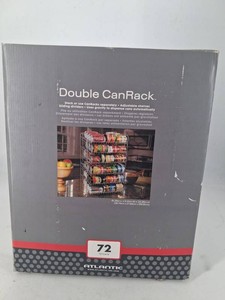Atlantic Double CanRack 72-Can Organizer