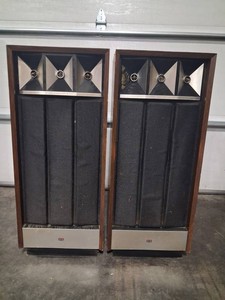 Vintage Quadra-Linear Horn System Speakers Pair