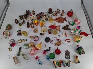 Mixed Christmas Ornament Collection - Glass, Wood & Ceramic Designs