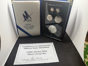 1999 Alaska Mint Silver Proof Set