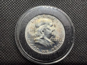 1959 Silver Franklin Half Dollar