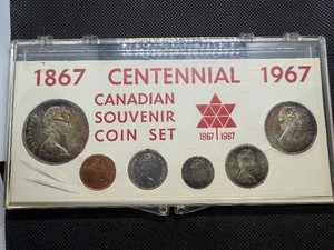 1967 Centennial Canadian Souvenir Coin Set