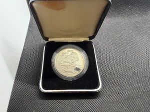 1980 Gibraltar One Crown Canadian Silver Proof Coin