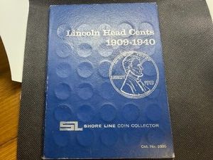 Partial Book of 1909-1940 Lincoln Cents
