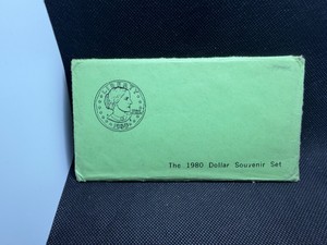 1980 Susan B Anthony Dollar Souvenir Set