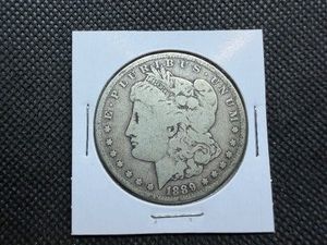 1889 O Morgan Silver Dollar