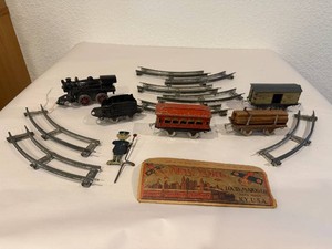 Vintage Marx & Co. Ives Train Set with Tracks