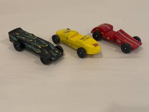 Vintage Pinewood Derby Cars