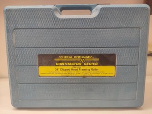 Central Pneumatic Contractor Series Clipped Head Framing Nailer in Case