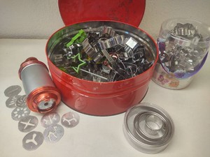 Huge Assortment of Cookie Cutters & Cookie Baking Essentials