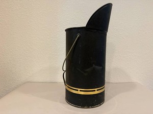 Vintage Metal Coal ScuttleAsh Bucket